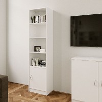 Bookshelf with 1 door bottom cupboard